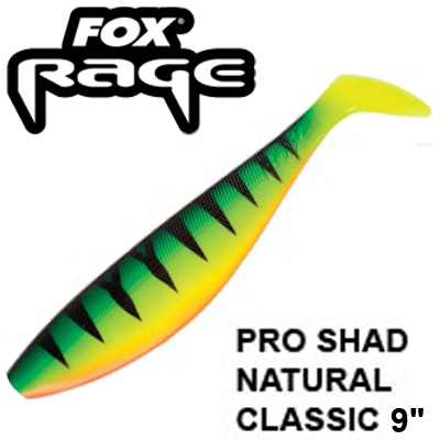 Fox Rage Pro Shad Natural Classics 9"