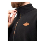 Костюм флисовый Alaskan Brave Zip черный р-р XL