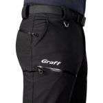 Штаны софтшелл Graff 761-S-1 черные р-р XL/176-182