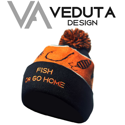 Veduta PomPom Hat Fish Or Go Home