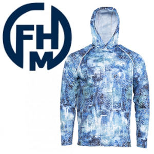 FHM "Mark Hoodie" Принт голубой