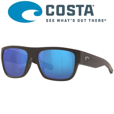 Costa Sampan 580G Matte Black/Blue Mirror 580G