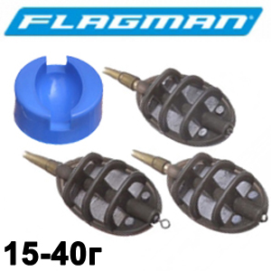 Flagman In-Line Flat Method Feeder с пресс-формой
