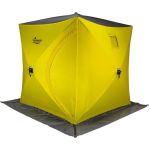Палатка зимняя Premier Fishing Куб-2 желтый/серый (PR-WFSC-180YG)