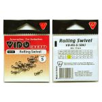 Вертлюг Vido Craft Rolling Swivel (BLN) № 4, 10 шт/уп VD-RS-4(10)