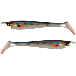 Силиконовая приманка Strike Pro Pig Shad Tournament 180мм 30гр цвет : Royal Perch (уп./2шт.) (SP-172M#152)
