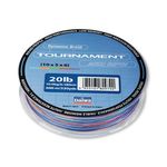 Плетеная леска DAIWA Tournament Accu dept / TN AC - 20 Lb (150м) (многоцветная)