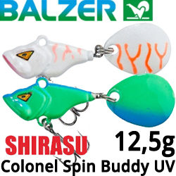 Balzer Shirasu Colonel Spin Buddy UV 12,5гр. металл