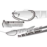 Крючок офсетный Decoy Makisasu Hook Magnum Worm 30M #8/0