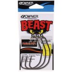 Крючок Owner Weighted Beast With Twist Lock BC №8/0 3шт