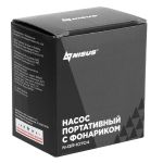 Насос портативный с фонариком Nisus (N-GR-107C4)