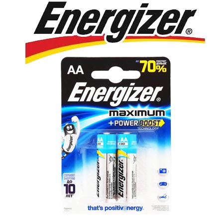 Energizer Maximum LR6/E91 AA 1.5V 2шт