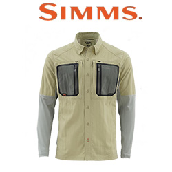 Simms Taimen TriComp LS Shirt Sage