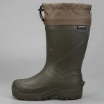 Сапоги Nordman Active Pro, мужские из ЭВА, утепленные мехом, с манжетой, оливковые (45/46)