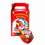 Фигурка "Мужик в лодке с рыбой и птичкой"