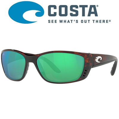 Costa Fisch 580 GLS Tortoise/Green Mirror