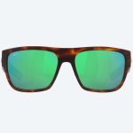 Очки поляризационные Costa Sampan 580G Matte Tortoise/Green Mirror 580G