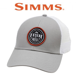 Simms Fish It Well Small Fit Trucker, Granite