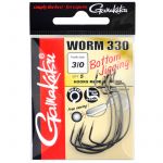 Крючок офсетный Gamakatsu Worm 330 Bottom Jigging №1 (6 шт.)