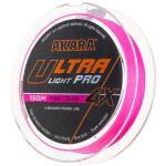 Шнур Akara Ultra Light PRO Pink 150m # 0,08
