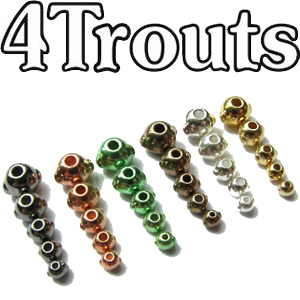 4Trouts Головка вольфр. круглая с глазами