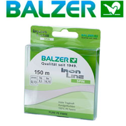 Balzer Iron Line 4x Fluo Green 150m