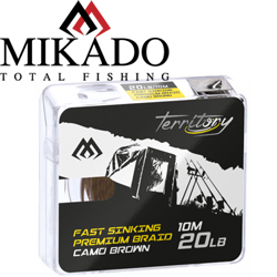 Mikado Territory Fast Sinking Premium Braid 10m