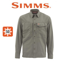 Simms Guide LS Shirt - Solid Olive