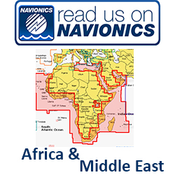 Карта Navionics Africa & Middle East 30XG