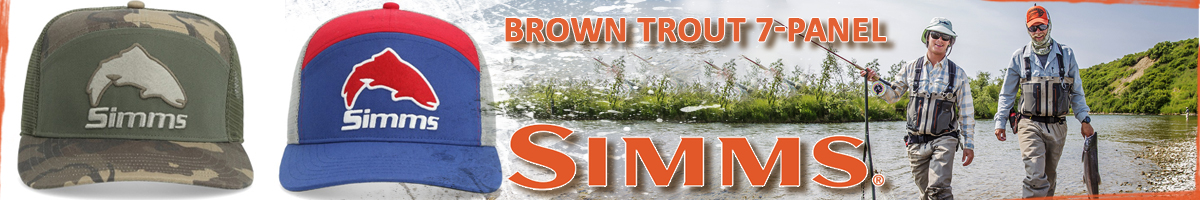 Simms Brown Trout 7-Panel, Olive