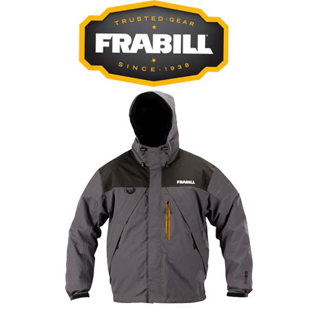 Frabill F2 Surge RainSuit Jacket Gray