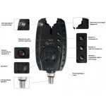 Набор электронных сигнализаторов поклевки Carp Spirit Blax Alarm X4 + Receiver X1 (ACS490054)