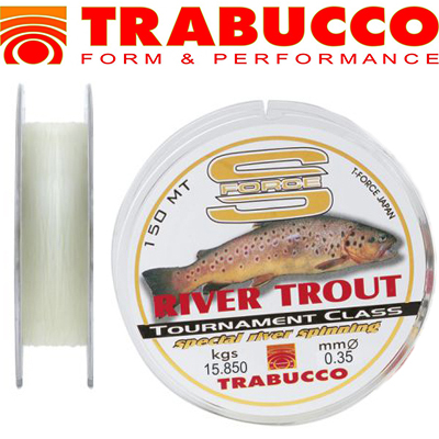 Trabucco S-Force River Trout, Milky White 150m