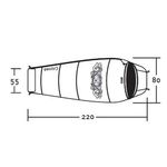 Спальный мешок Nova Tour "Крым +10 V2" 95425-314-Right