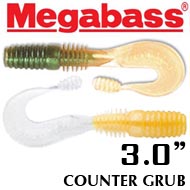Megabass Counter Grub 3"