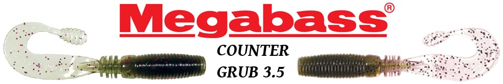 Megabass Counter Grub 3.5