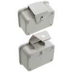 Коробка рыболовная для наживки с крышкой термо Meiho Bait Cooler 203 142х116х73