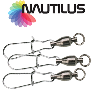 Nautilus NE0305 Вертлюг с подшипником застёжка Duo-Lock Snap