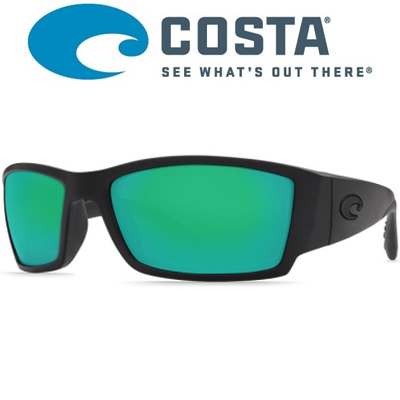 Costa Corbina 580 P Black/Green Mirror