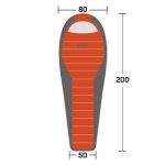 Спальный мешок Tramp Fjord T-Loft Compact правый