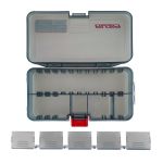 Коробка для приманок Ruzza 161x91x31мм 2 перегородки + 6 перемычек
