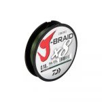Леска плетеная Daiwa J-Braid X8 0.42mm 300m (зеленая)
