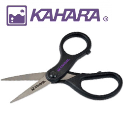 Kahara KJ PE Line Scissors Black 135мм
