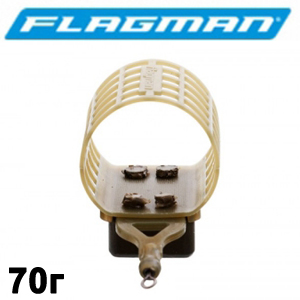Flagman Кормушка пластиковая фидерная малая сетка