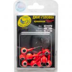 Джиг крашеный Шар 10,5 гр, цв. 01-красный, кр-к VD-071 GCB-071S-10-01 10 шт