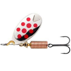 Блесна вращающаяся Abu Garcia Fast Attack 7гр. LF Silver/Red Dots