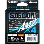 Плетёный шнур Sunline Siglon PEx4 AMZ 150m (OR) #0.4/5LB