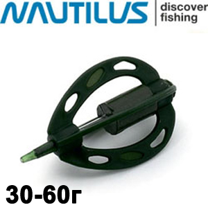 Nautilus InLine Plastic Feeder Green
