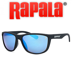 Rapala Wahoo Matte Black Blue Mirror