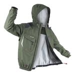 Куртка рыболовная Graff Climate (Bratex 10000) серый 605-В-СL/S